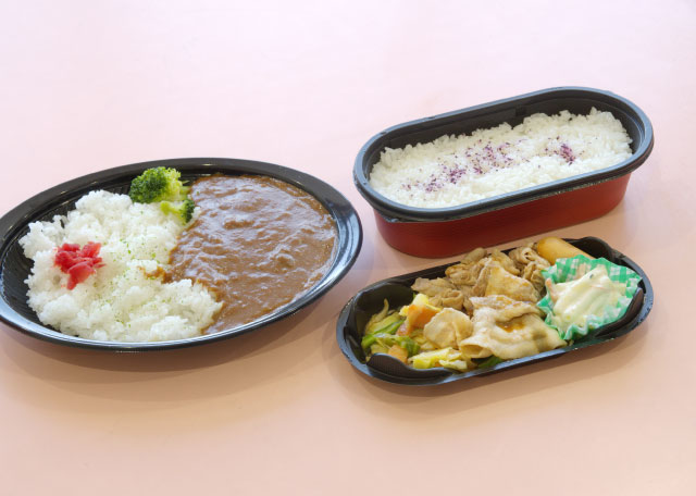 学内で注文できるお弁当