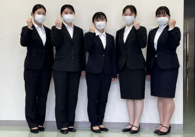 多くの卒業生が佐世保市内の病院に就職